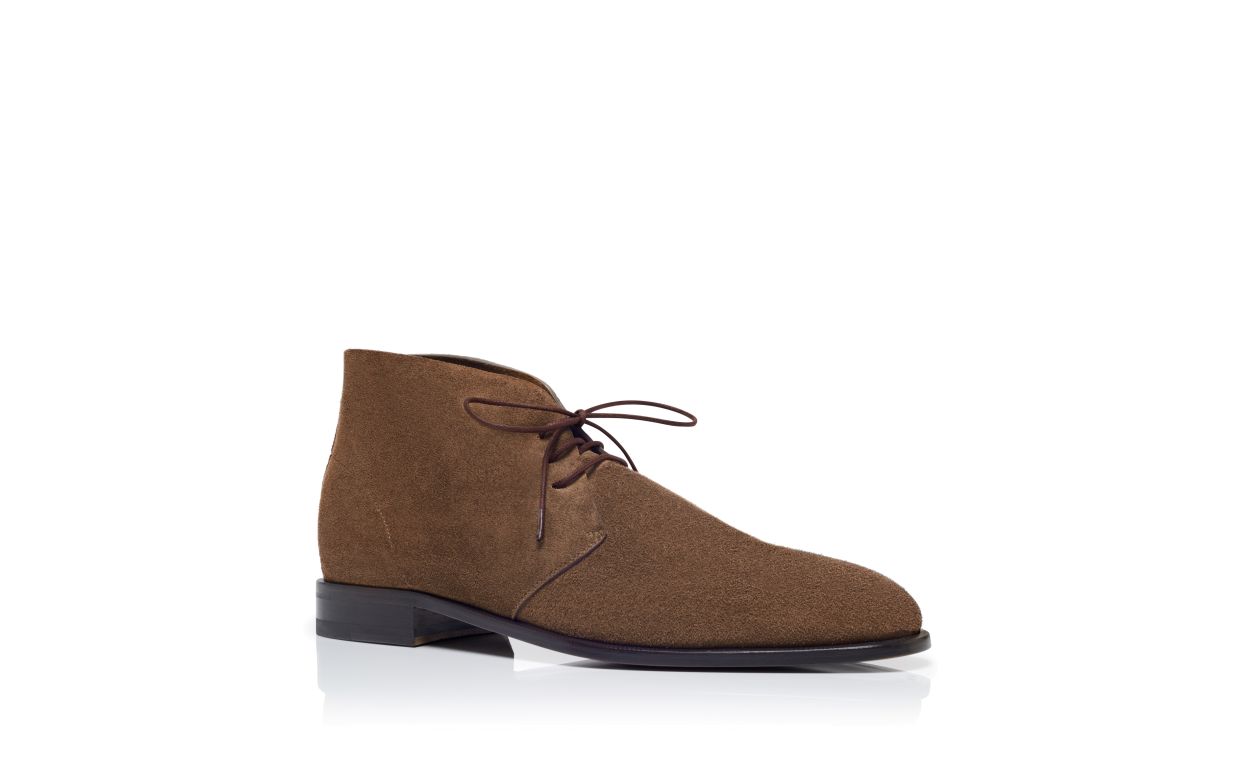 Bottes de désert en daim brun